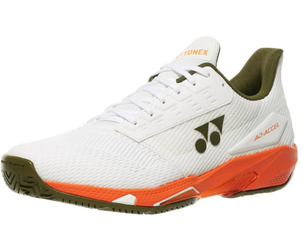 Yonex Power Cushion Ad - Accel White/Orange