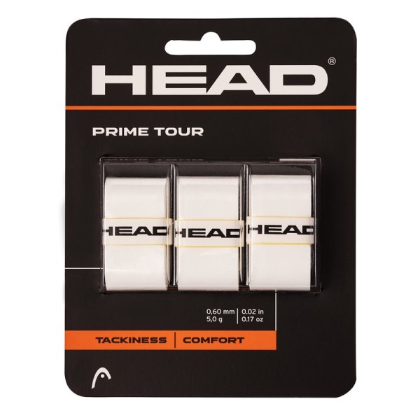 Head Prime Tour 3 Pack White