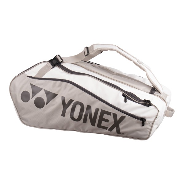 Yonex Club Line Racquet Bag 12 pcs White/Sand