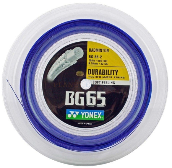 Yonex BG 65 Blue 200 m žice za badmintom