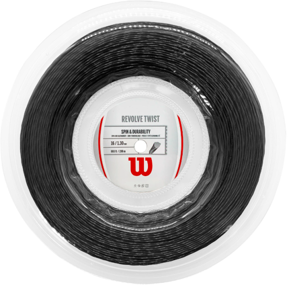 Wilson Revolve Twist 16 Black 200 m
