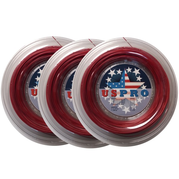 US PRO Poly Power 1,25 mm 3 koluta strune za tenis