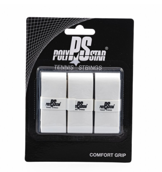 Poly Star Comfort Grip 12 Pack Black