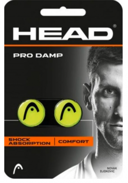 Head Pro Damp Yellow x 2