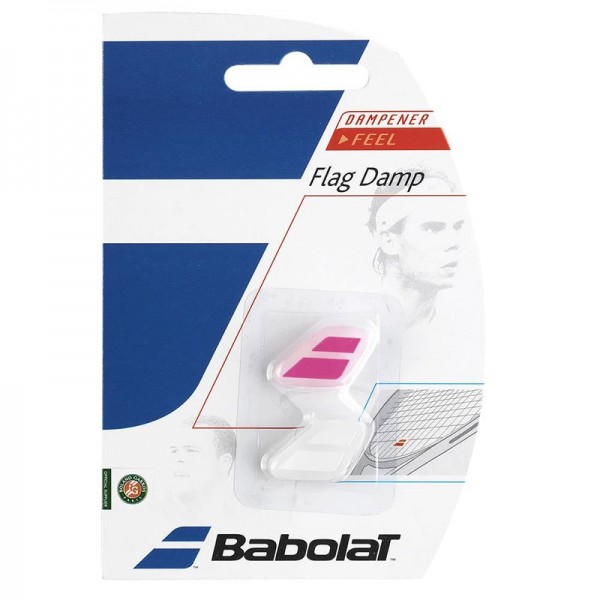 Babolat Flag Damp x 2 Pink/White