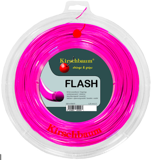 Kirschbaum Flash Pink 200 m 1.25 mm