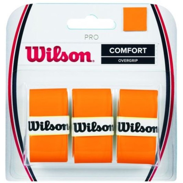 Wilson Pro Overgrip Burn x 3 Orange