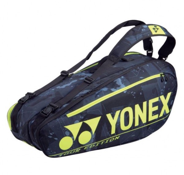 Yonex Pro Racquet Bag X6 Black/Yellow torba za tenis