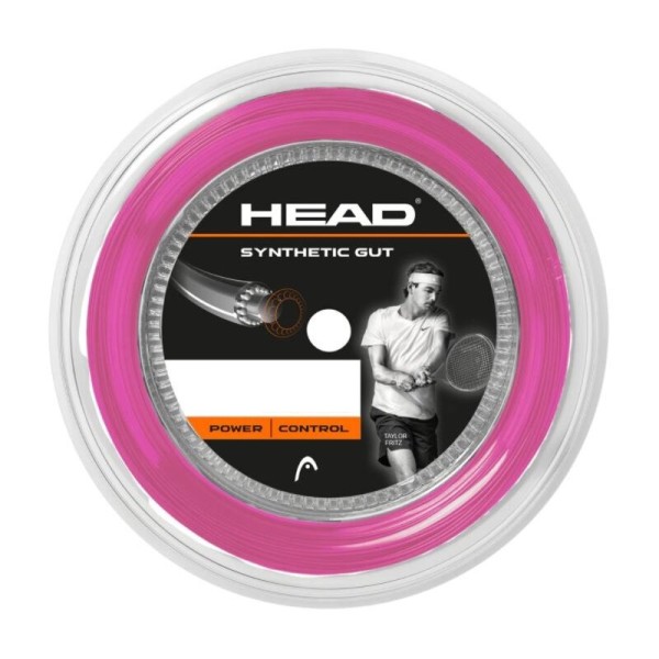 Head Synthetic Gut 16 Pink 200 m