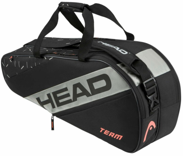 Head Team Racquet Bag M Black/Grey