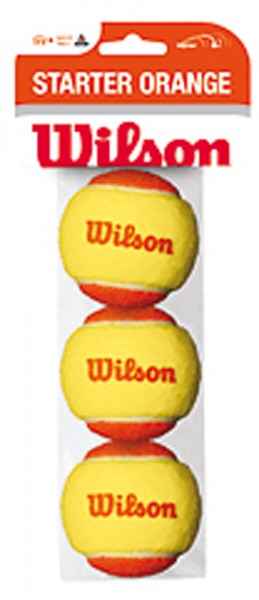 Wilson Starter Orange Balls 3 Tennisbälle