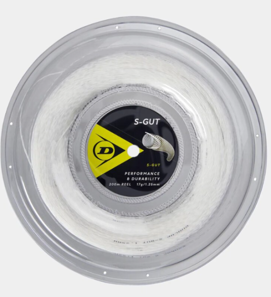 Dunlop S Gut 16 White 200 m 1,25 mm