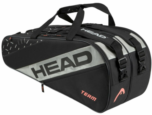 Head Team Racquet Bag L Black/Grey