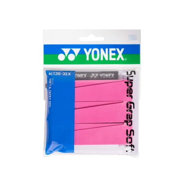 Yonex Super Grap x 3 French Pink