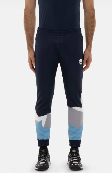 Hydrogen Mountains Pants Blue Navy/White