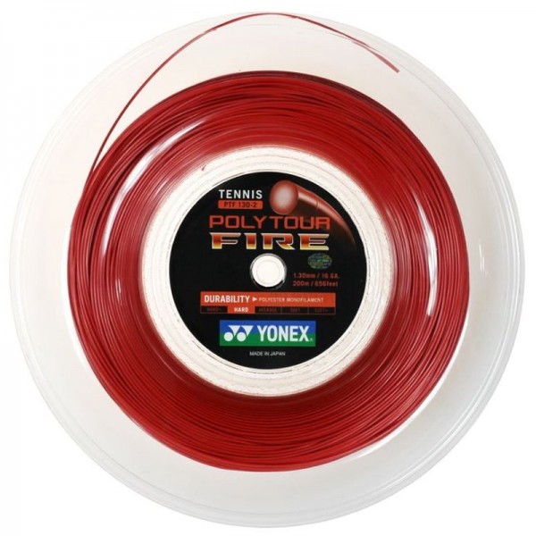 Yonex Poly Tour Fire Black 125 200 m